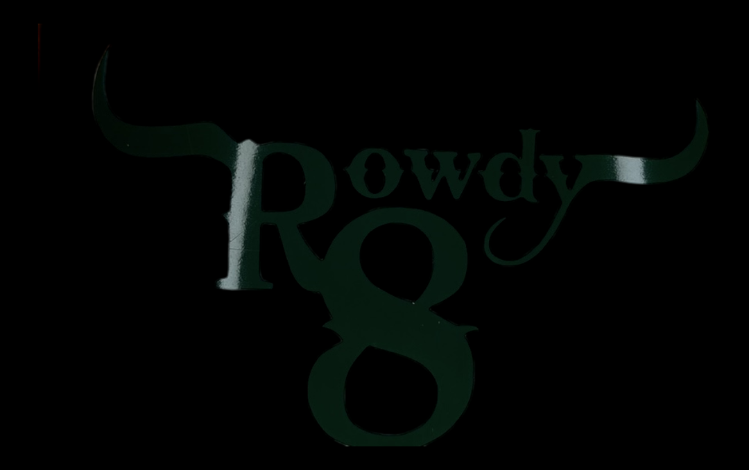 Rowdy8 Stickers (5x5)